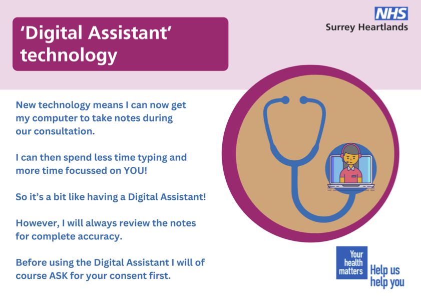 digital assistant poster